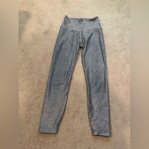 Beyond Yoga rose gold shimmer  Leggings